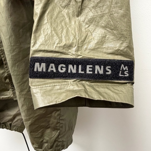 Magnlens Fishtail Olive Green Parka Jacket Size Medium - Picture 3 of 16